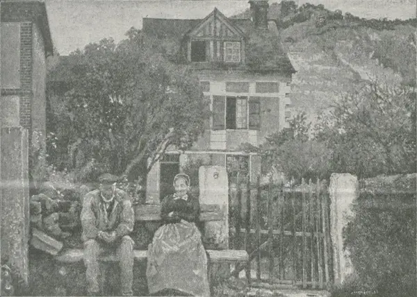 Les Vieux – The Elderly Couple – La Bouille – Normandy, 1902