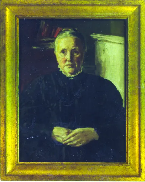 Portrait of “Mami” (Adele Hucklenbroich) – Brussels, 1895